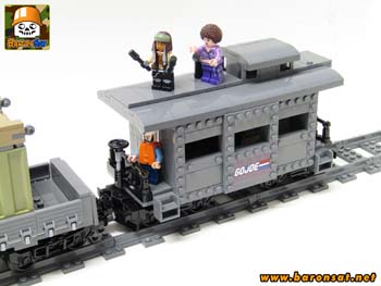 Gi Joe Caboose Lego moc